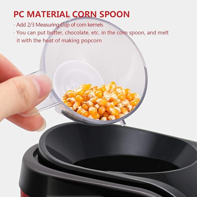 Hot Air Popcorn Maker